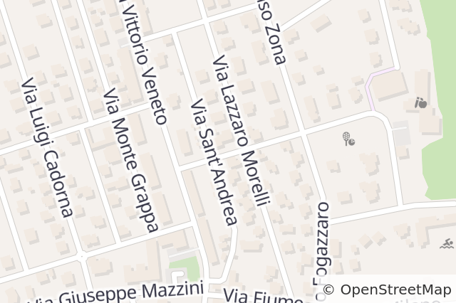 Mappa della localizzazione della proprietà