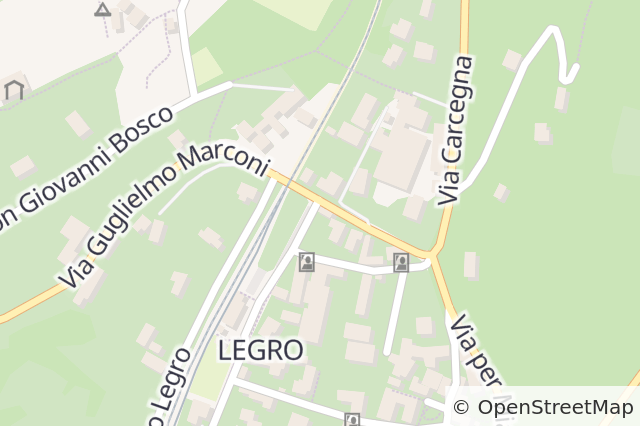 Mappa della localizzazione della proprietà