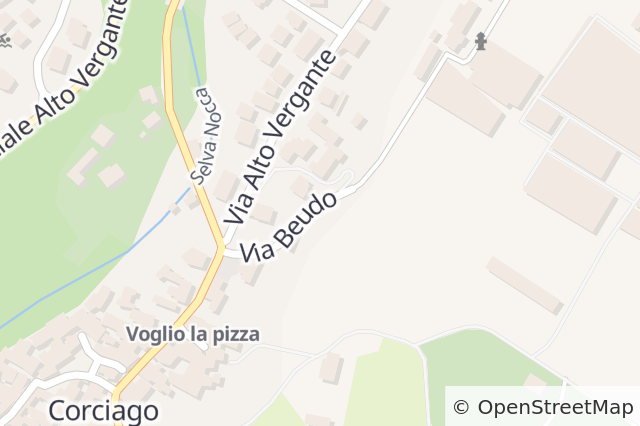 Mappa della localizzazione della proprietà