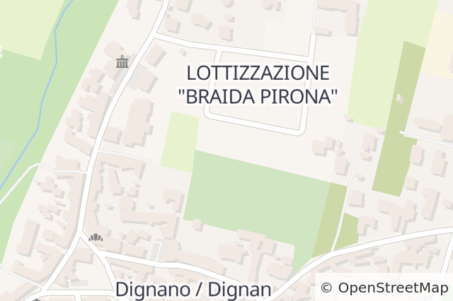 Mappa della localizzazione della proprietà
