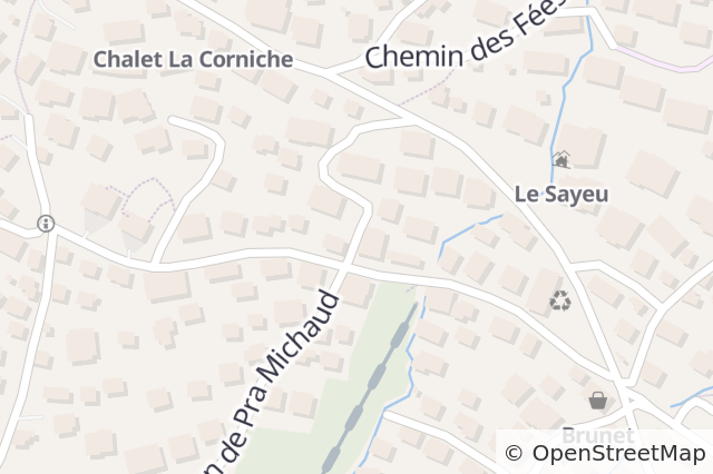 Property location map