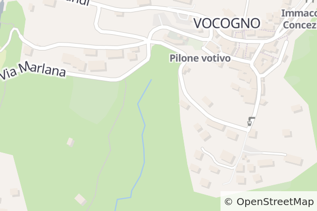 Mappa della localizzazione della proprietà