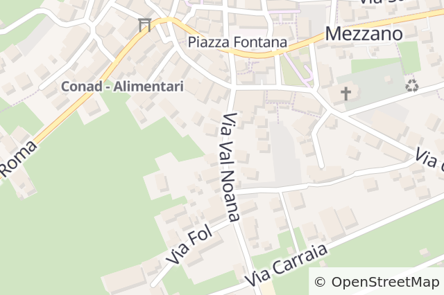 Mappa della localizzazione della proprietà