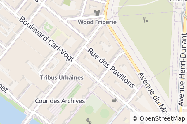 Property location map
