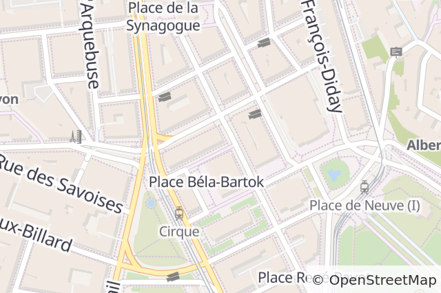 Property location map