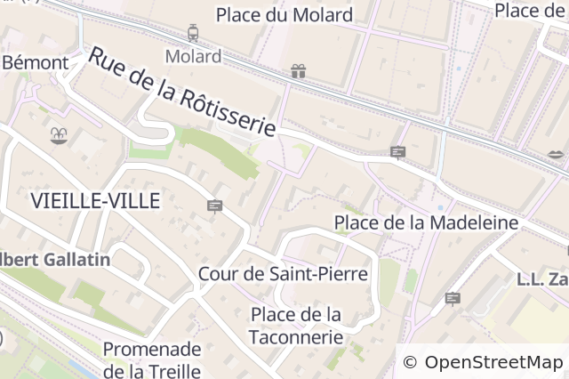Property location map