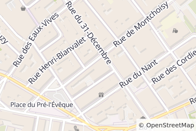 Property location map