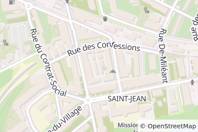 Property location map