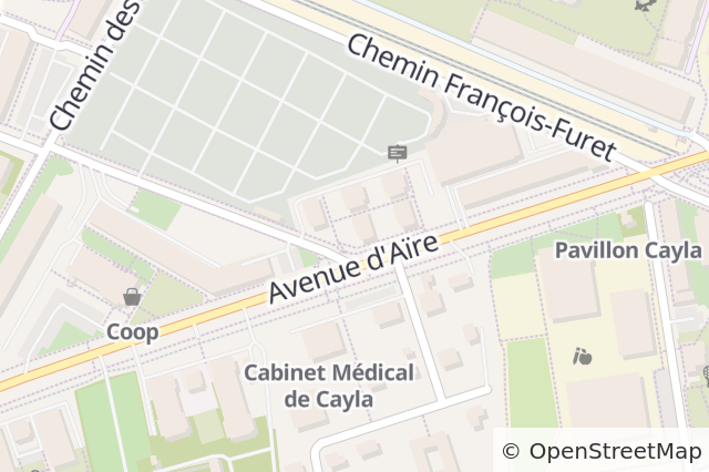 Property location map