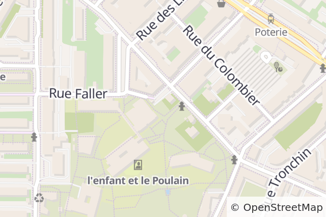 Property location map