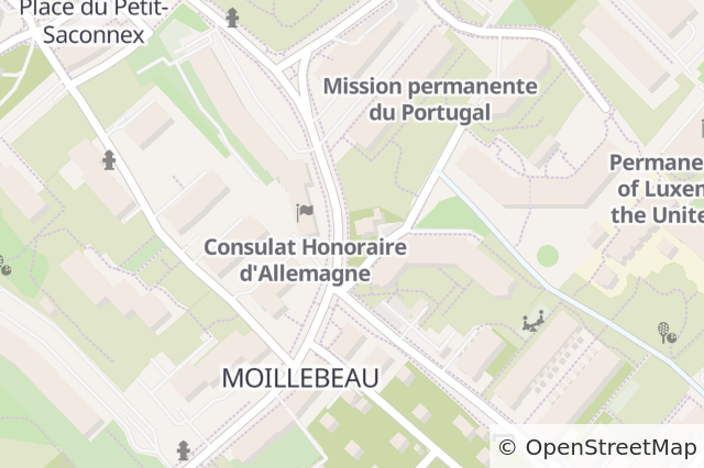 Property location map