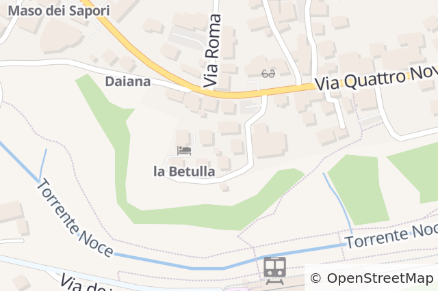 Mappa della localizzazione della proprietà