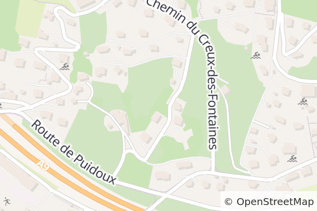 Property location map