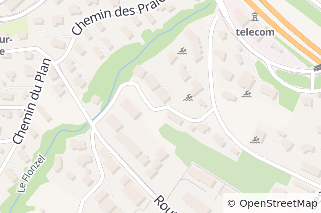 Property location map