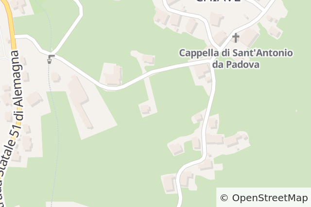 Mappa della localizzazione della proprietà