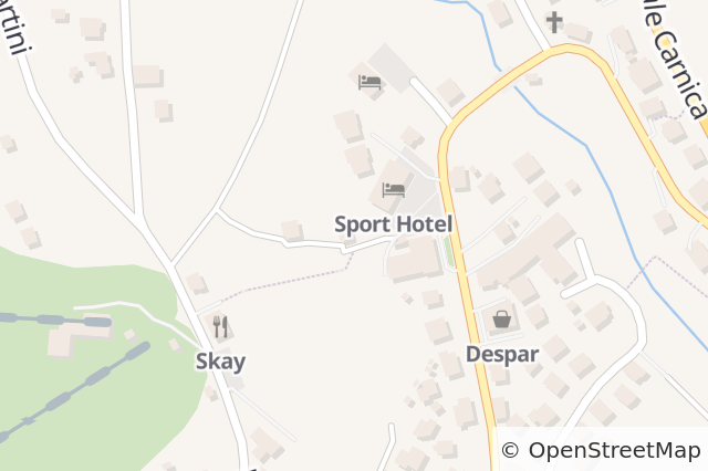 Mappa della localizzazione della proprietà