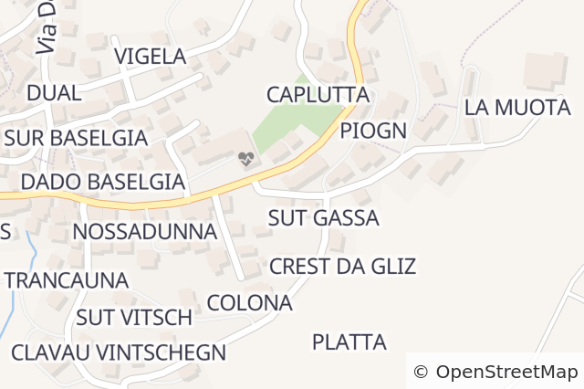 Mappa della localizzazione della proprietà