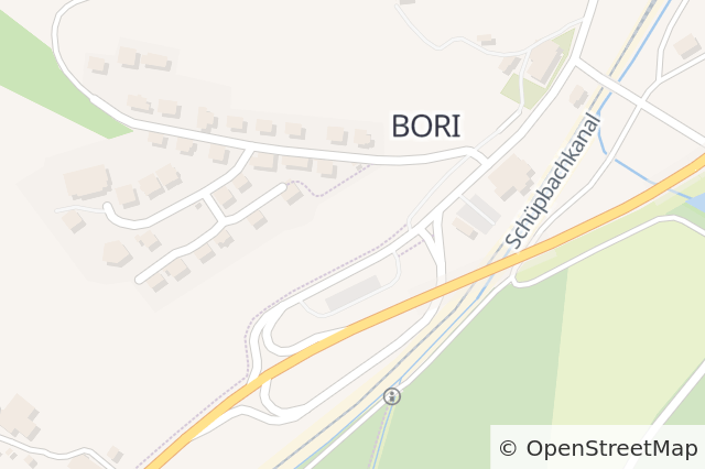 Property location map