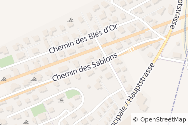 Property location map