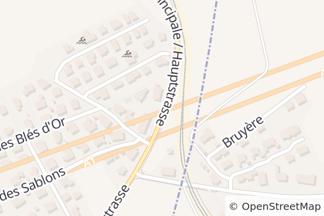 Property location map
