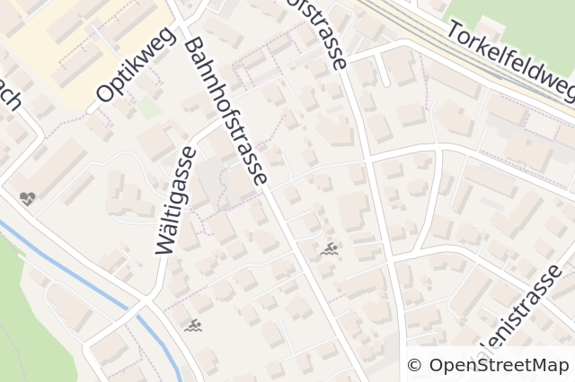 Property location map