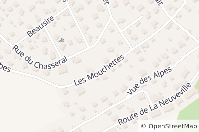 Property location map