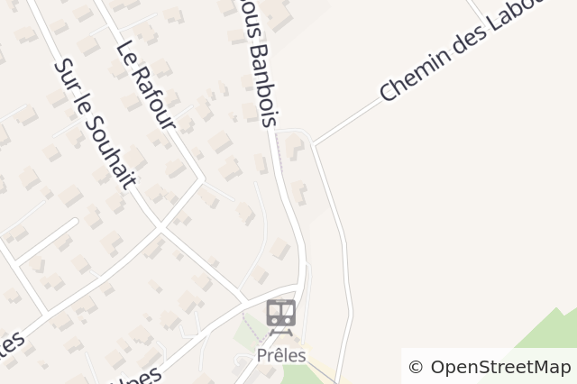 Property location map