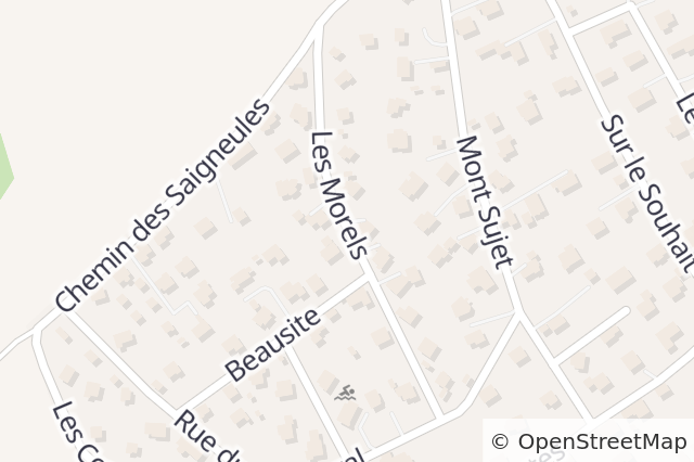 Property location map