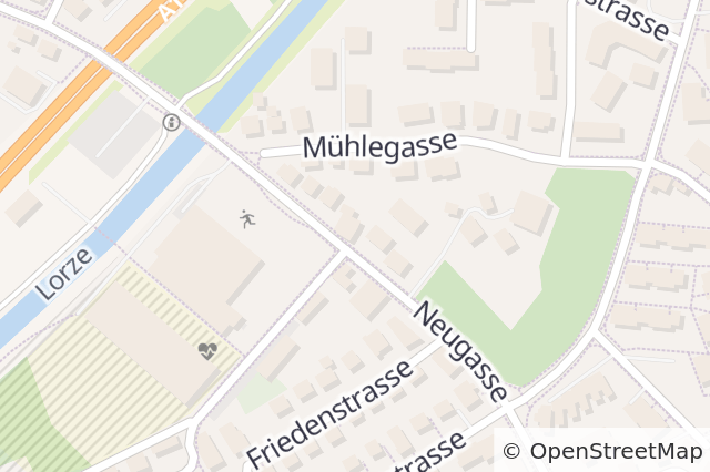 Property location map