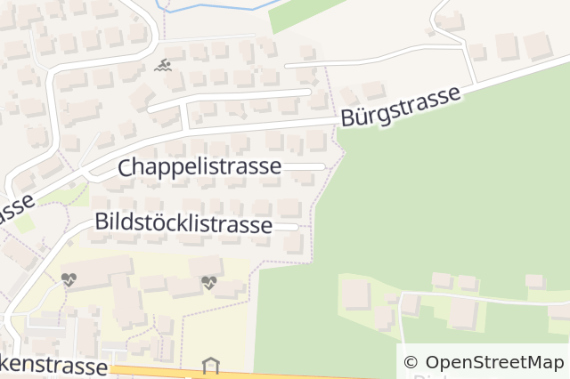 Property location map