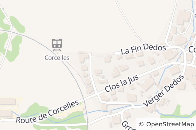 Mappa della localizzazione della proprietà