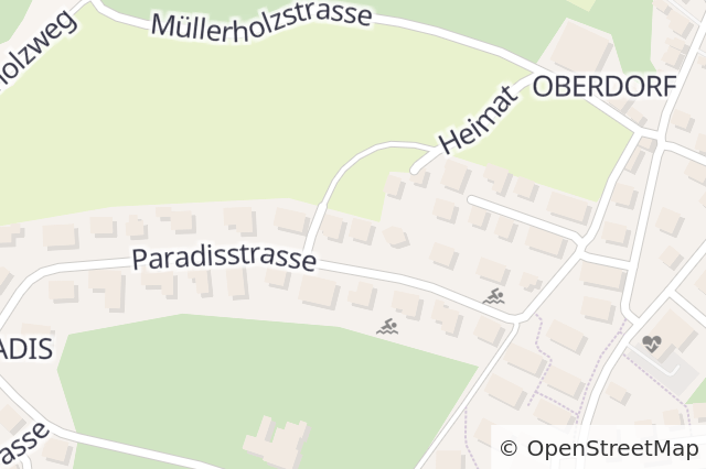 Property location map